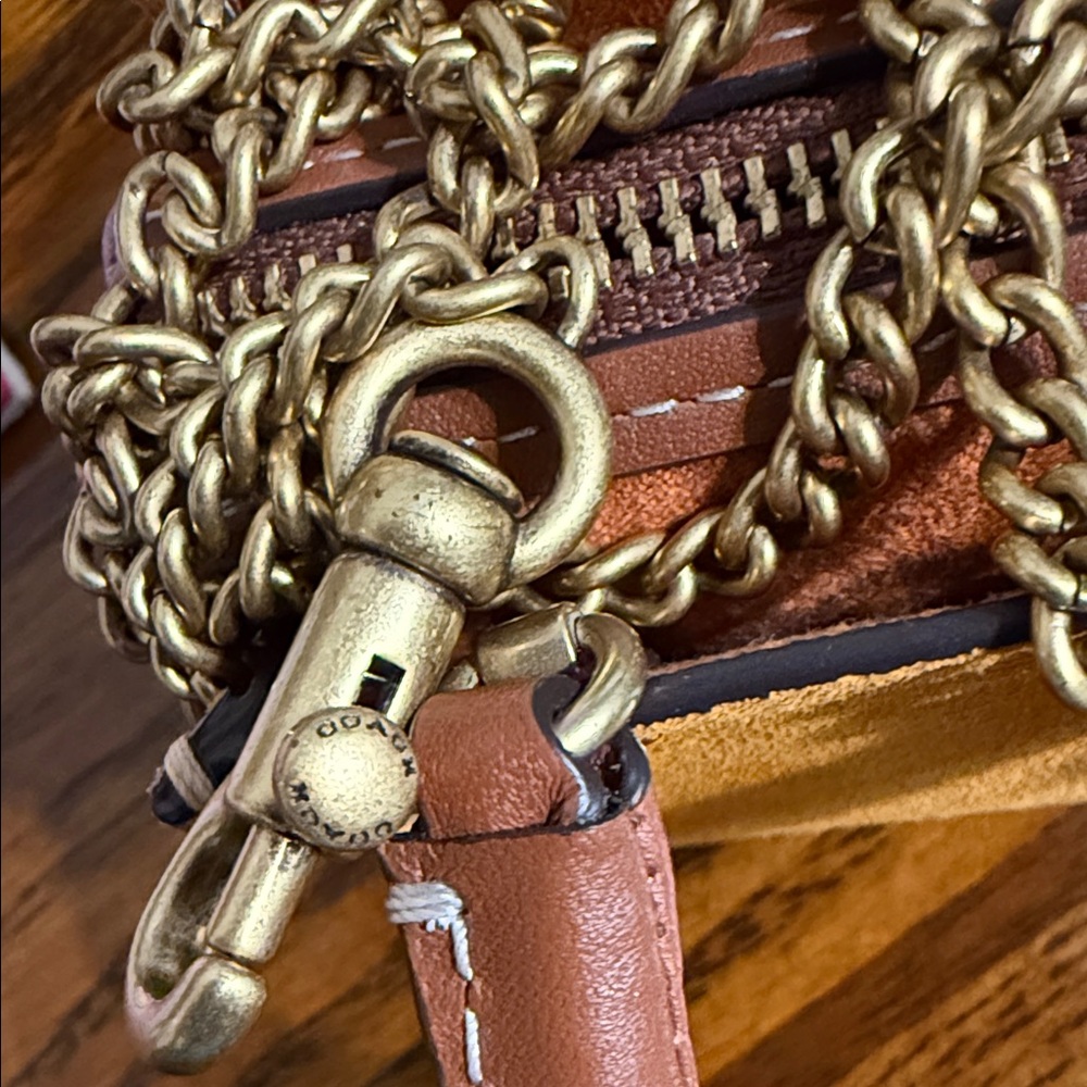 Coach Orange Mini Bag - Picture 9 of 11